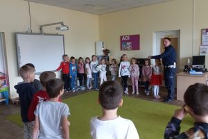 Wizyta policjantów