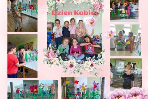 Dzień Kobiet-kwiatek dla dziewczynek