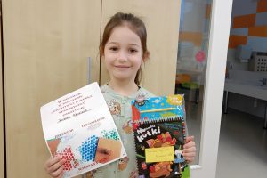 Nagroda za udział w konkursie " Kreatywna zabawka sensoryczna"