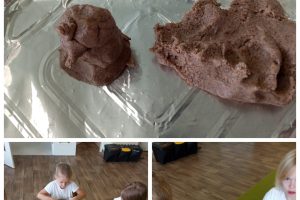 Sensoryczne zabawy masą kawową
