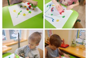 Malowanie balonami z wodą