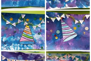 Karnawałowe czapeczki