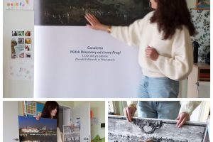 Canaletto 1770 "Widok Warszawy od strony Pragi - Warsztaty malarskie